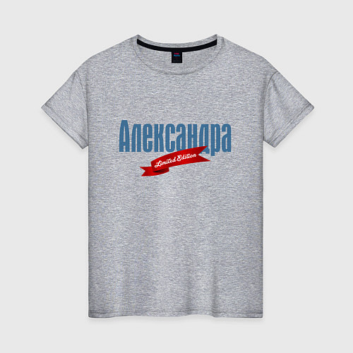 Женская футболка Александра Limited Edition / Меланж – фото 1