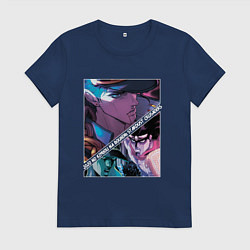 Женская футболка Джотаро Куджо из ДжоДжо