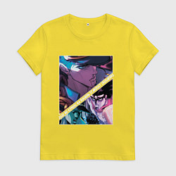 Женская футболка Джотаро Куджо из ДжоДжо