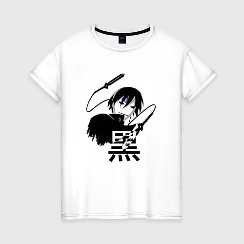 Женская футболка Хэй Темнее тёмного / Белый – фото 1
