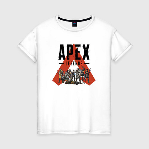 Женская футболка Apex Legends - All Star / Белый – фото 1