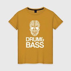 Женская футболка Drum and bass mix