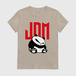 Женская футболка JDM Panda Japan Симпатяга