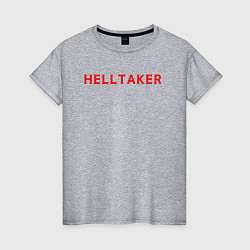 Женская футболка Helltaker logo