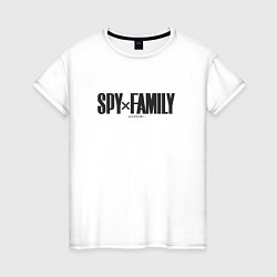 Женская футболка Spy x Family Logo