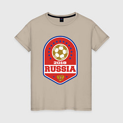 Женская футболка 2018 Russia