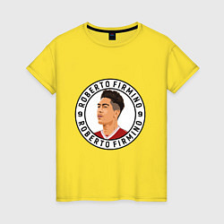 Женская футболка Firmino Liverpool