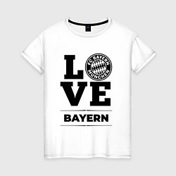 Женская футболка Bayern Love Классика