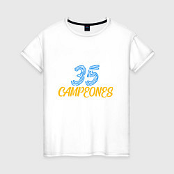 Женская футболка 35 Champions