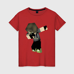 Женская футболка Minecraft Dab Hero