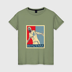 Женская футболка Madrid - Benzema