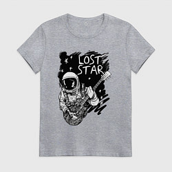 Женская футболка Lost stars Space music