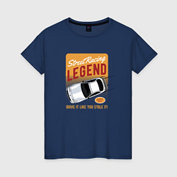 Женская футболка Legend Car
