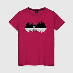 Женская футболка Катись в горы