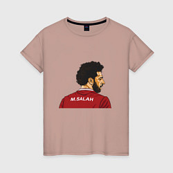 Женская футболка M Salah