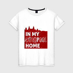 Женская футболка Home - Liverpool