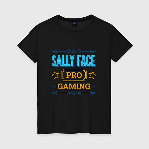 Женская футболка Sally Face PRO Gaming / Черный – фото 1