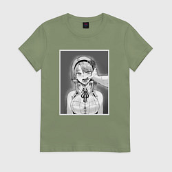 Женская футболка Ахегао ahegao