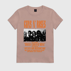 Женская футболка GUNS-N-ROSES АФИША