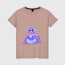 Женская футболка PJ Pug-a-PillarPoppyPlaytime2