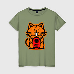 Женская футболка JDM Cat