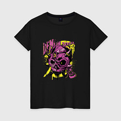 Женская футболка Oni Demon Soul Skull Душа Демона