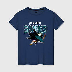 Женская футболка SAN JOSE SHARKS NHL