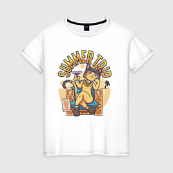Женская футболка Анкха - Summer Trip