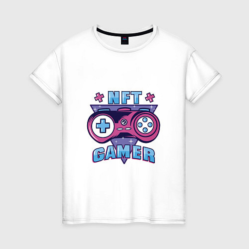 Женская футболка NFT GAMER / Белый – фото 1