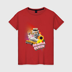 Женская футболка Colorful drama queen