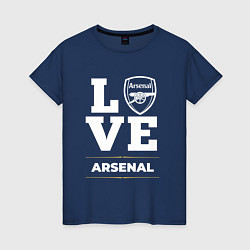 Женская футболка Arsenal Love Classic