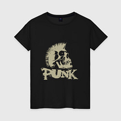 Женская футболка Punk Skull