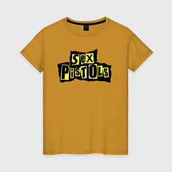 Женская футболка Sex Pistols лого
