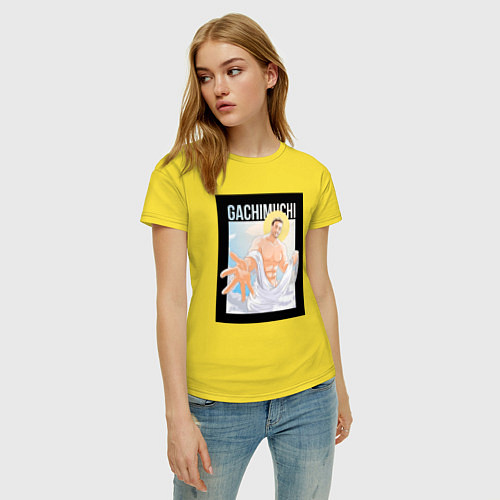Женская футболка Билли Херрингтон Аники / Желтый – фото 3