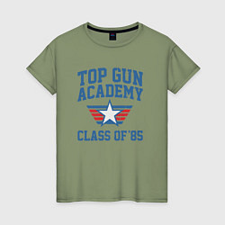 Женская футболка TOP GUN Academy Class of 85