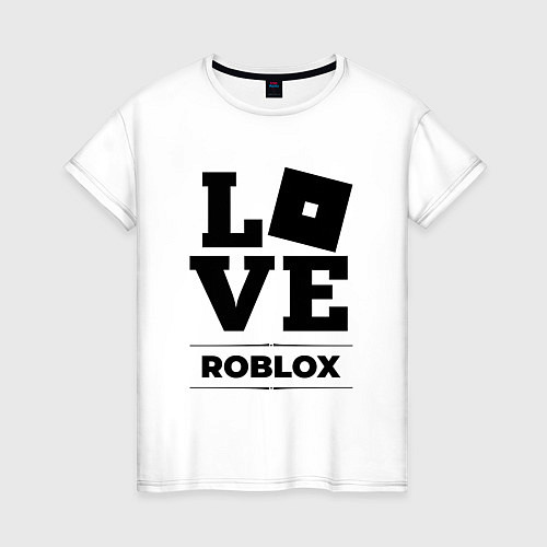 Женская футболка Roblox Love Classic / Белый – фото 1