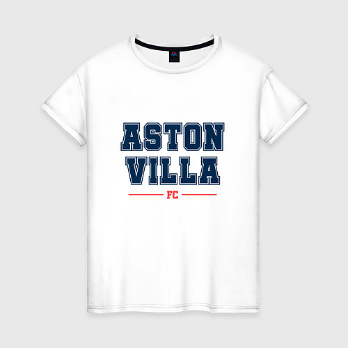 Женская футболка Aston Villa FC Classic / Белый – фото 1