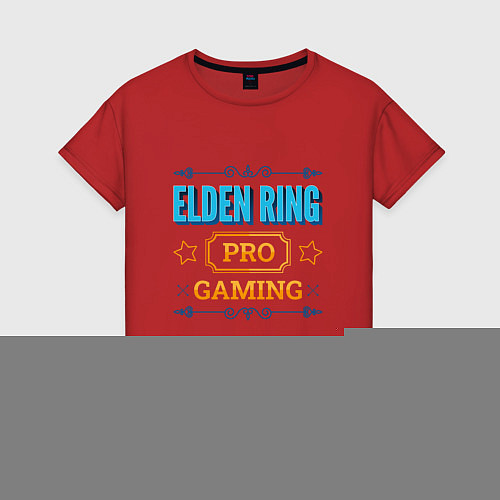 Женская футболка Игра Elden Ring PRO Gaming / Красный – фото 1