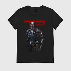 Женская футболка Terminator 2 - T800