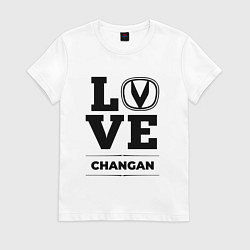Женская футболка Changan Love Classic