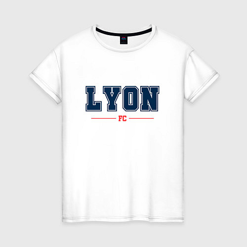 Женская футболка Lyon FC Classic / Белый – фото 1