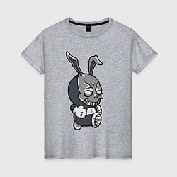 Женская футболка Cool hare Hype Крутой заяц Шумиха