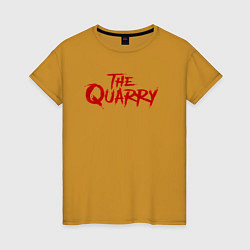 Женская футболка The Quarry logo