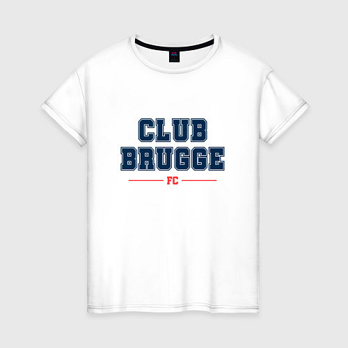 Женская футболка Club Brugge FC Classic / Белый – фото 1
