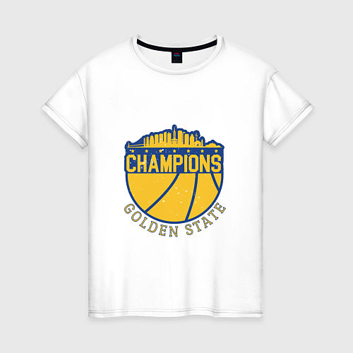 Женская футболка Golden State Champs / Белый – фото 1
