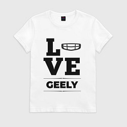 Женская футболка Geely Love Classic