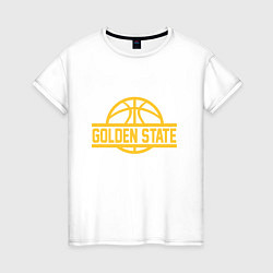Женская футболка Golden State Ball