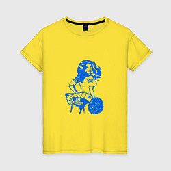 Женская футболка Go Warriors