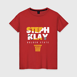 Женская футболка Steph & Klay