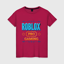 Женская футболка Игра Roblox PRO Gaming